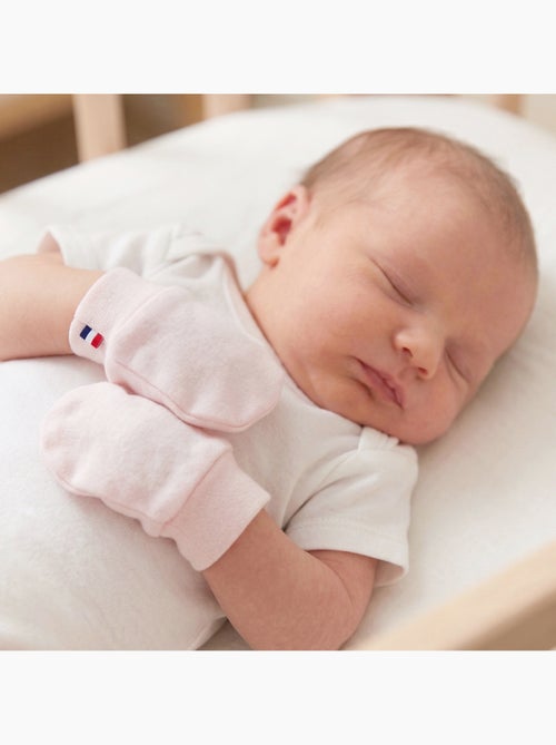 Baby wantjes van katoen tegen krabben - Kiabi Baby wantjes van katoen tegen krabben - Kiabi