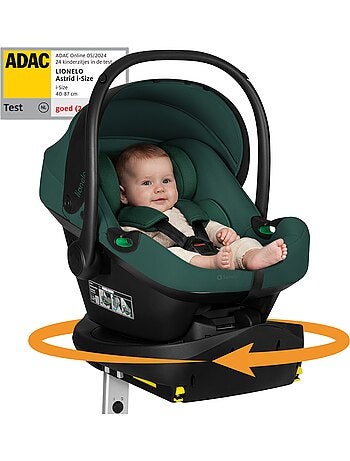 Babyautostoel met 180° isofix - basis - astrid i-size - adac bekroond - autostoel 40-87 cm