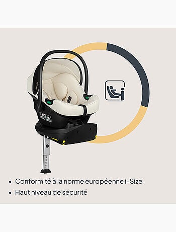 Babyautostoel met 180° isofix - basis - astrid i-size - adac bekroond - autostoel 40-87 cm