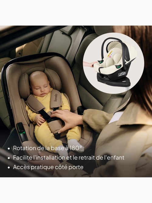 Babyautostoel met 180° isofix - basis - astrid i-size - adac bekroond - autostoel 40-87 cm - Kiabi