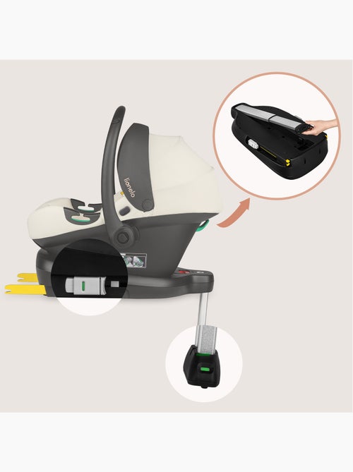 Babyautostoel met ISOFIX-basis LIONELO Astrid i-Size – ADAC-onderscheiding – Lichtgewicht – 40-87 cm - Kiabi Babyautostoel met ISOFIX-basis LIONELO Astrid i-Size – ADAC-onderscheiding – Lichtgewicht – 40-87 cm - Kiabi