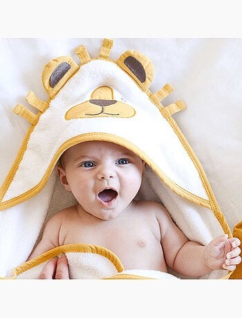 Babybadhanddoek met capuchon