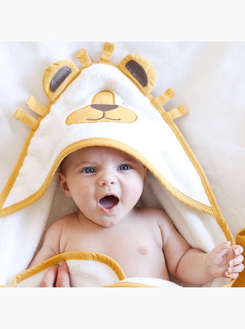 Babybadhanddoek met capuchon - Kiabi