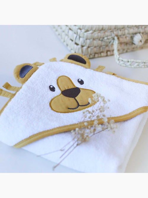 Babybadhanddoek met capuchon - Kiabi