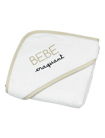 Babybadhanddoek met capuchon