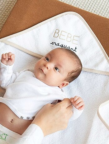 Babybadhanddoek met capuchon