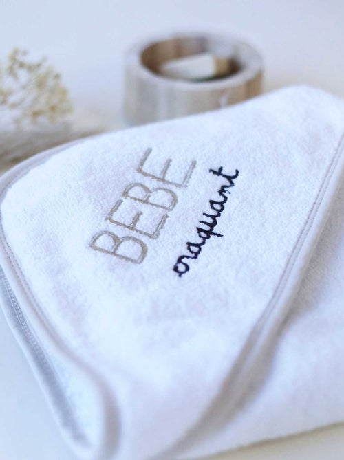 Babybadhanddoek met capuchon - Kiabi