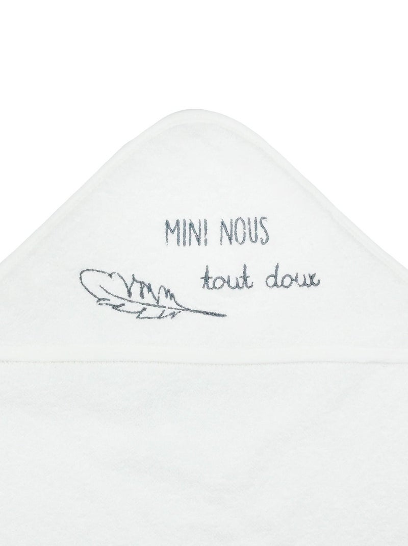 Babybadhanddoek Wit - Kiabi