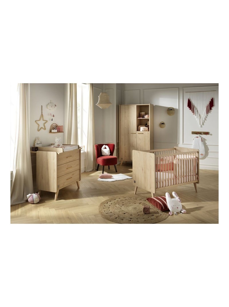 Babybed 120x60 arty Bruin - Kiabi