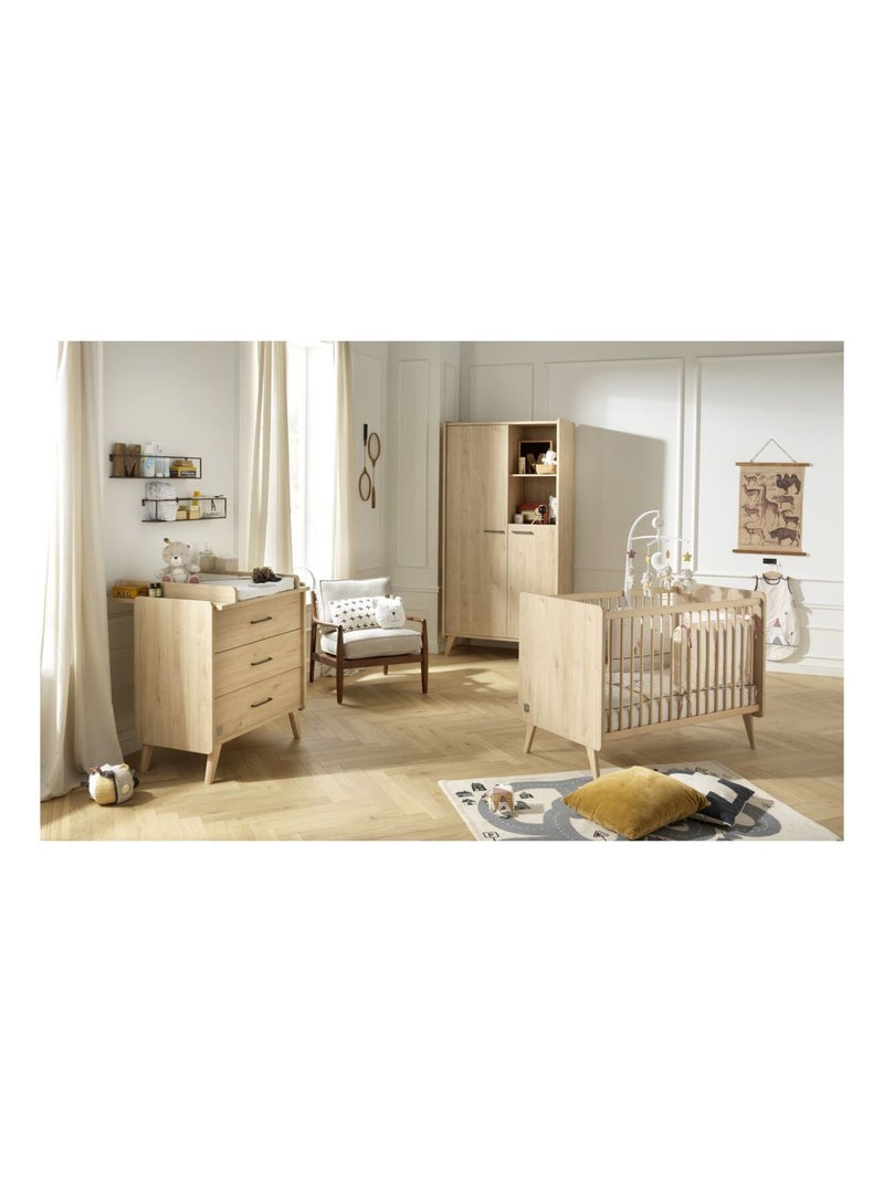 Babybed 120x60 arty Bruin - Kiabi