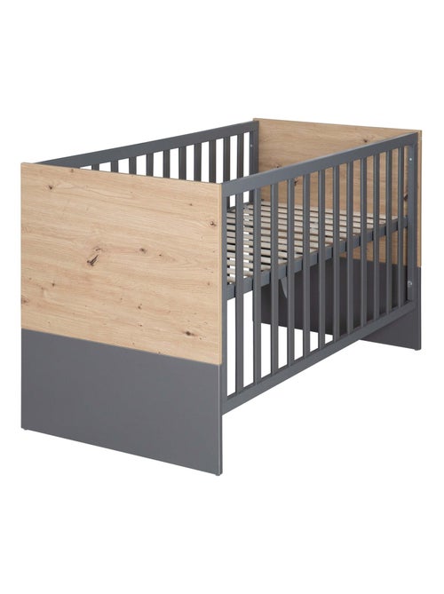 Babybed 2-in-1 bijzetbed en zelfstandig bed 'anna' roba - Kiabi