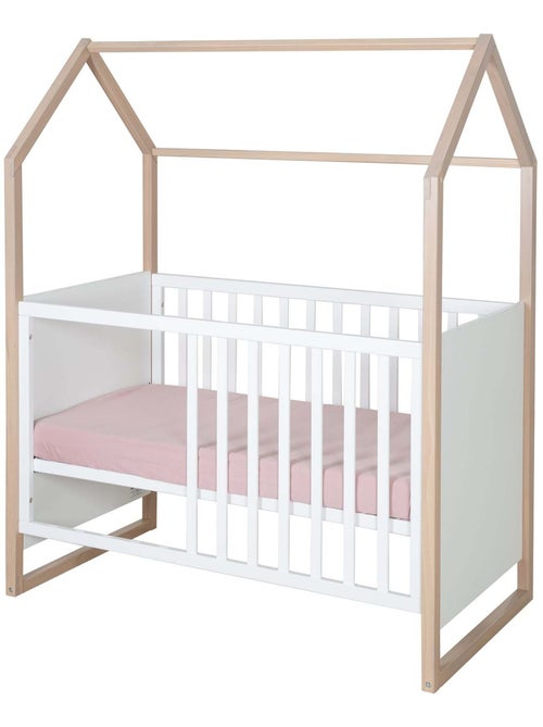 Babybed 2-in-1 bijzetbed en zelfstandig bed 'cabane' roba - Kiabi