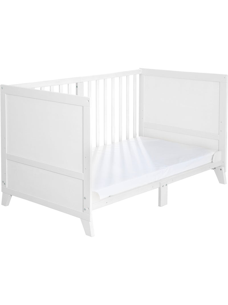 Babybed 70 x 140 met complete beddengoedset 'Wooland Buddies' ROBA Wit - Kiabi