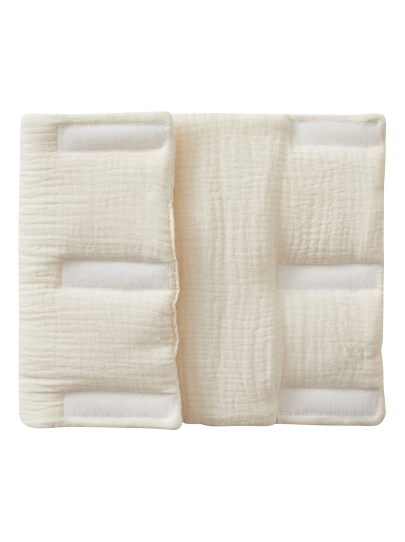 Babybedbumper katoen/polyester mix en match 10 stuks Ecru - Kiabi