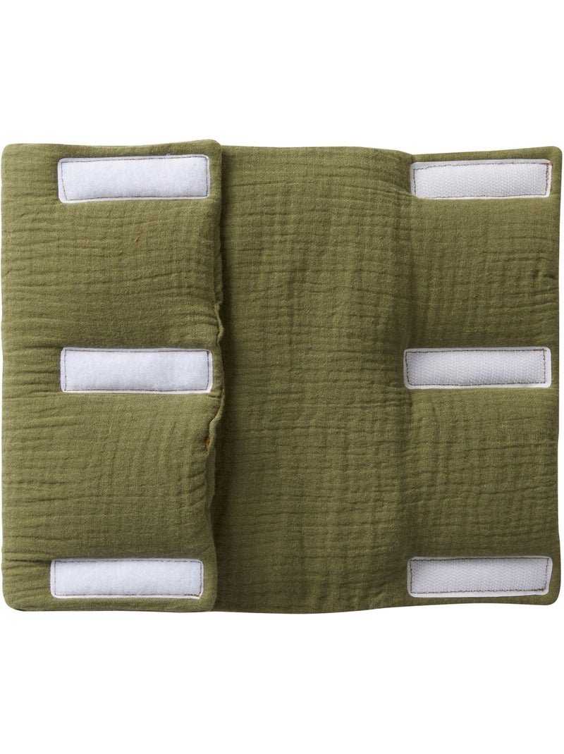 Babybedbumper katoen/polyester mix en match 10 stuks Groen - Kiabi