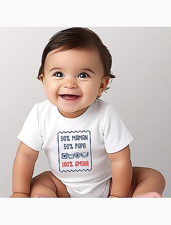 Babybody - 50% MAMAN 50% PAPA 100% AMOUR