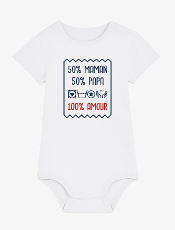 Babybody - 50% MAMAN 50% PAPA 100% AMOUR
