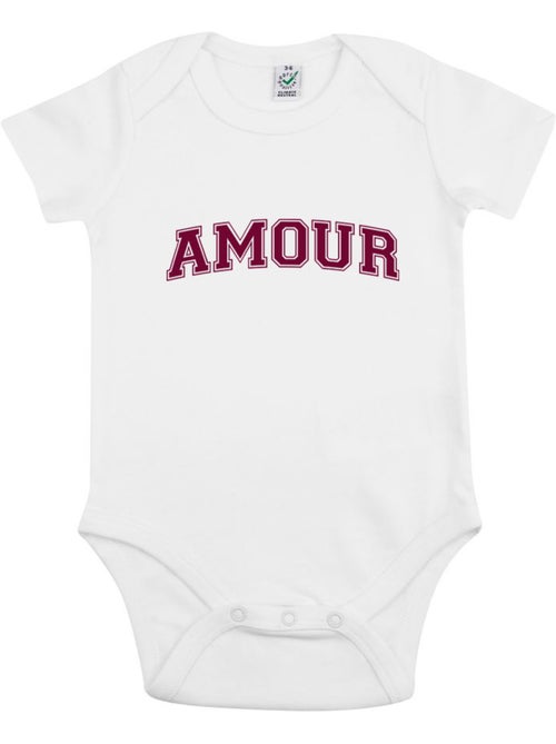 Babybody - AMOUR TYPO USA - Kiabi Babybody - AMOUR TYPO USA - Kiabi