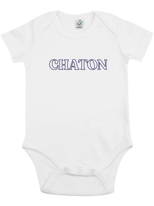 Babybody - CHATON BLEU - Kiabi Babybody - CHATON BLEU - Kiabi