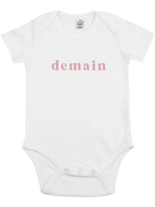 Babybody - DEMAIN ROSE - Kiabi Babybody - DEMAIN ROSE - Kiabi