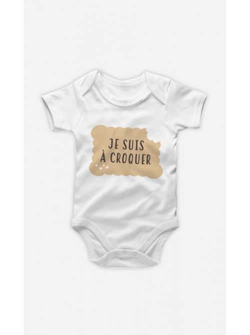Babybody - JE SUIS A CROQUER - Kiabi Babybody - JE SUIS A CROQUER - Kiabi
