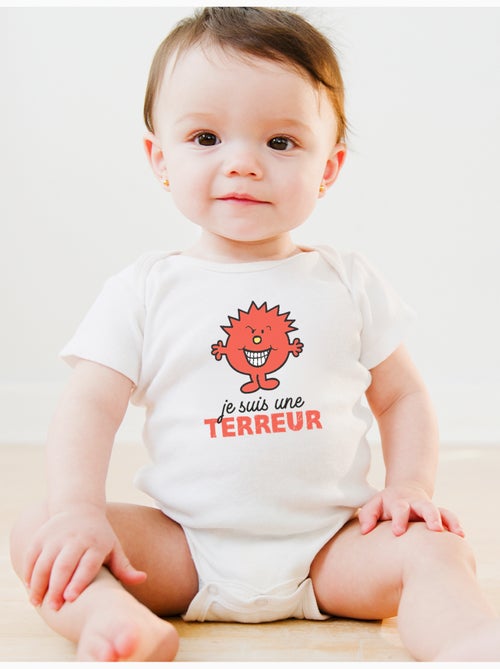 Babybody - JE SUIS UNE TERREUR - Kiabi Babybody - JE SUIS UNE TERREUR - Kiabi