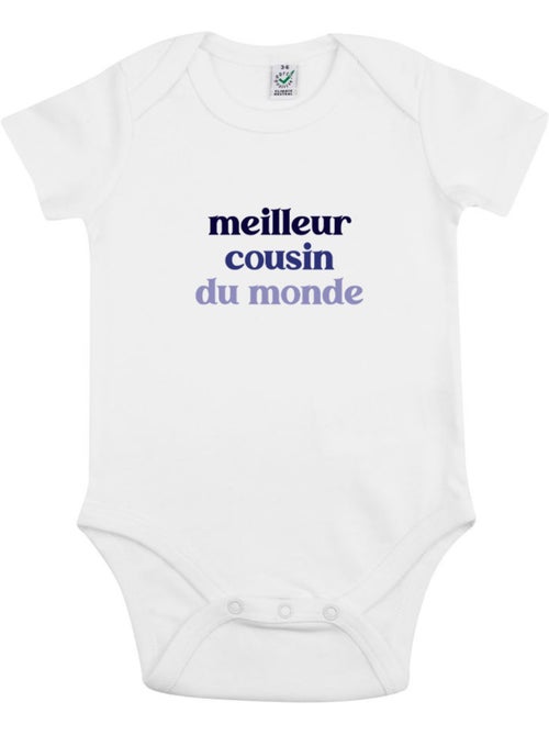 Babybody - MEILLEUR COUSIN DU MONDE - Kiabi Babybody - MEILLEUR COUSIN DU MONDE - Kiabi