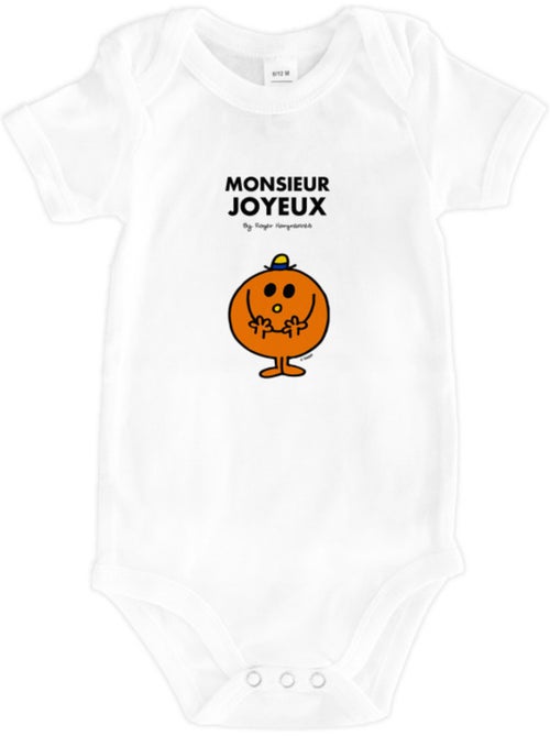 Babybody - MONSIEUR JOYEUX - Kiabi Babybody - MONSIEUR JOYEUX - Kiabi