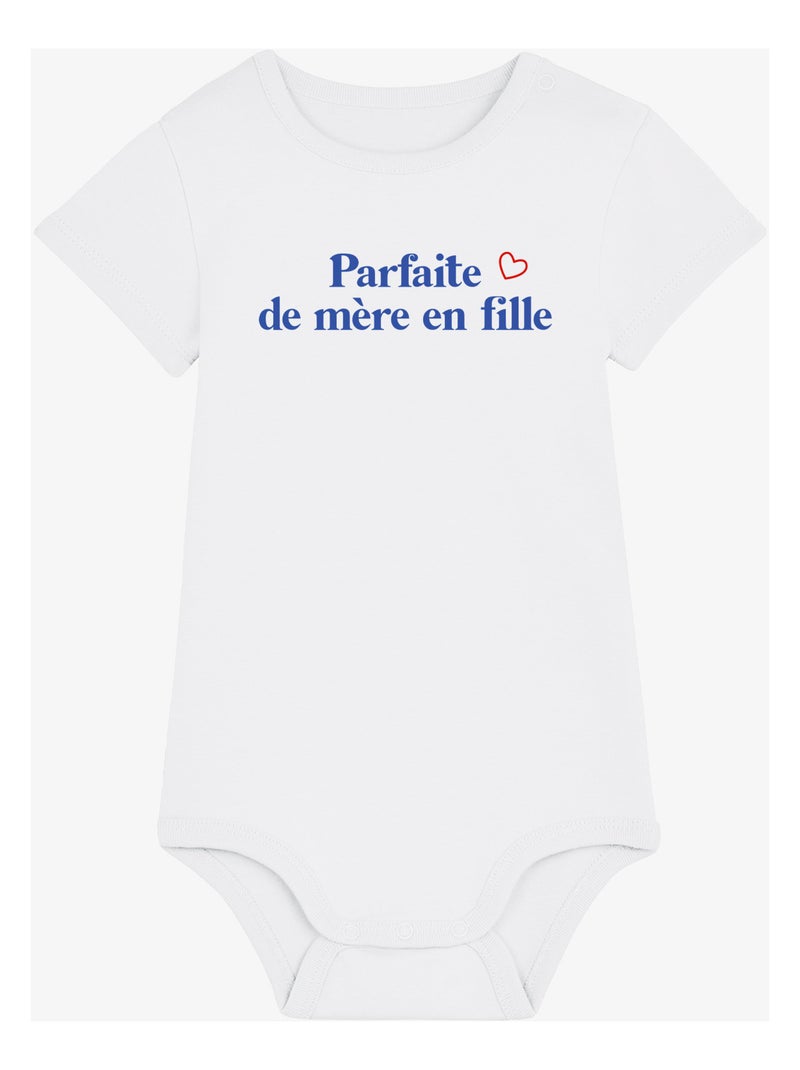 Babybody - PARFAITE DE MÈRE EN FILLE WAF Wit - Kiabi