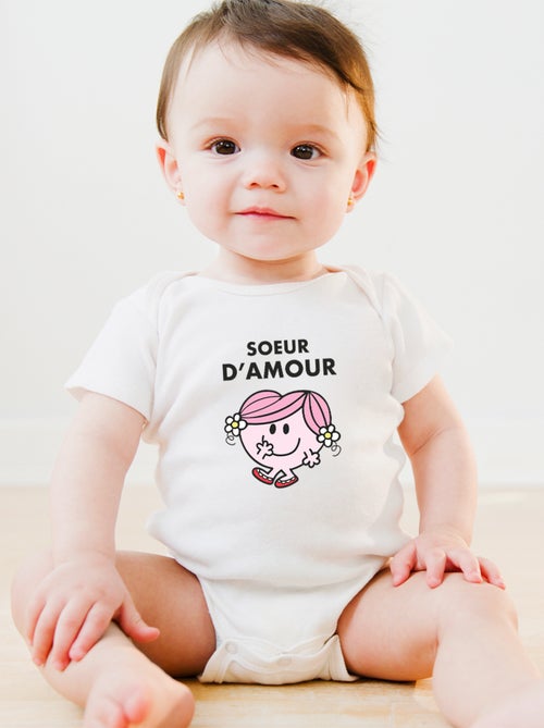 Babybody - SOEUR D AMOUR - Kiabi Babybody - SOEUR D AMOUR - Kiabi