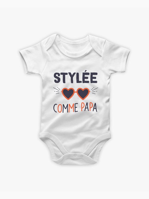 Babybody - STYLÉE COMME PAPA - Kiabi Babybody - STYLÉE COMME PAPA - Kiabi