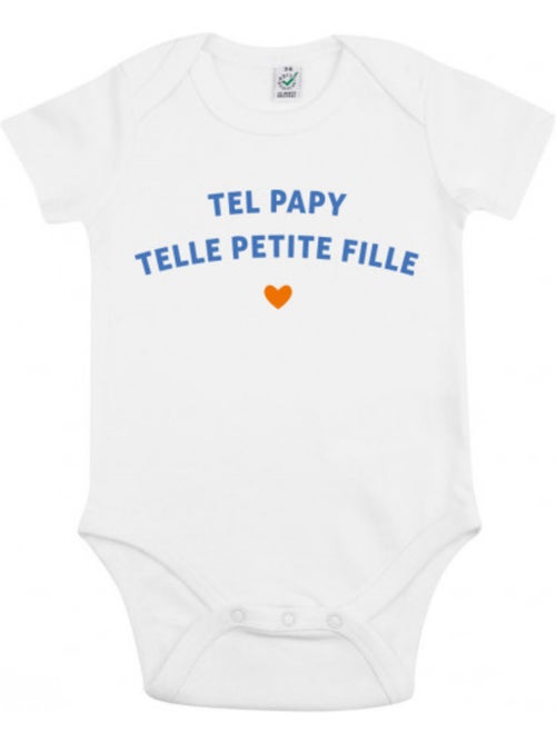 Babybody - TEL PAPY TELLE PETITE FILLE WAF - Kiabi Babybody - TEL PAPY TELLE PETITE FILLE WAF - Kiabi