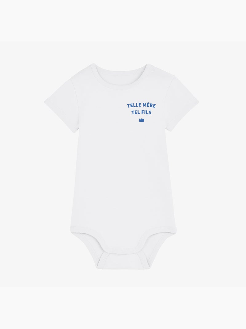 Babybody - TELLE MÈRE TEL FILS CŒUR Wit - Kiabi