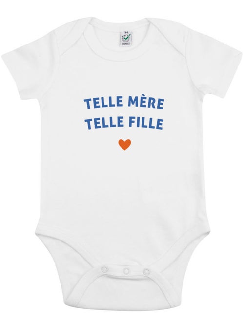 Babybody - TELLE MÈRE TELLE FILLE CŒUR - Kiabi Babybody - TELLE MÈRE TELLE FILLE CŒUR - Kiabi