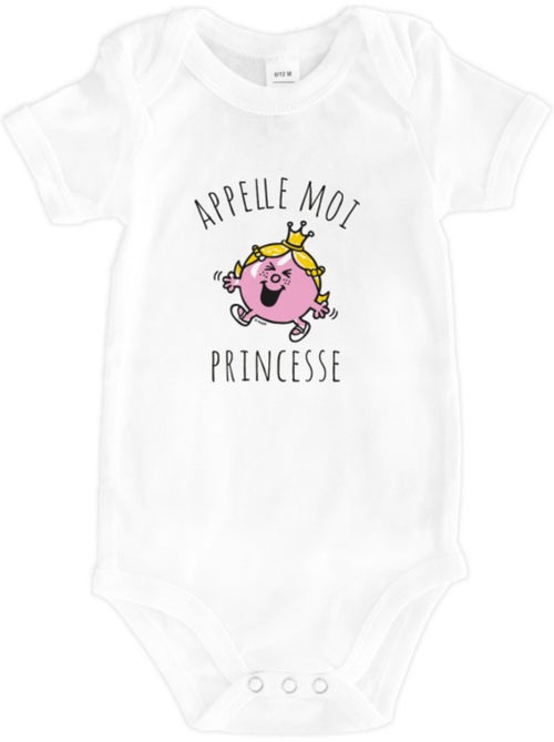 Babybody APPELLE MOI PRINCESSE - Kiabi Babybody APPELLE MOI PRINCESSE - Kiabi