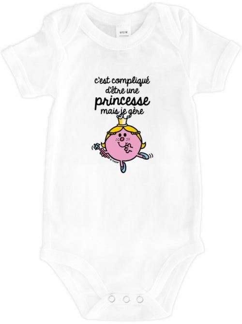 Babybody C'EST COMPLIQUÉ D'ÊTRE UNE PRINCESSE - Kiabi Babybody C'EST COMPLIQUÉ D'ÊTRE UNE PRINCESSE - Kiabi