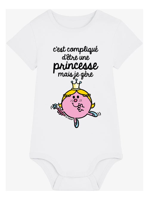 Babybody C'EST COMPLIQUÉ D'ÊTRE UNE PRINCESSE - Kiabi Babybody C'EST COMPLIQUÉ D'ÊTRE UNE PRINCESSE - Kiabi