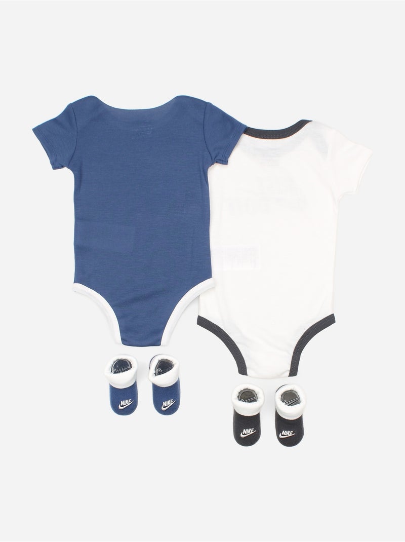 Babybody in een geschenkverpakking - Nike Blauw - Kiabi