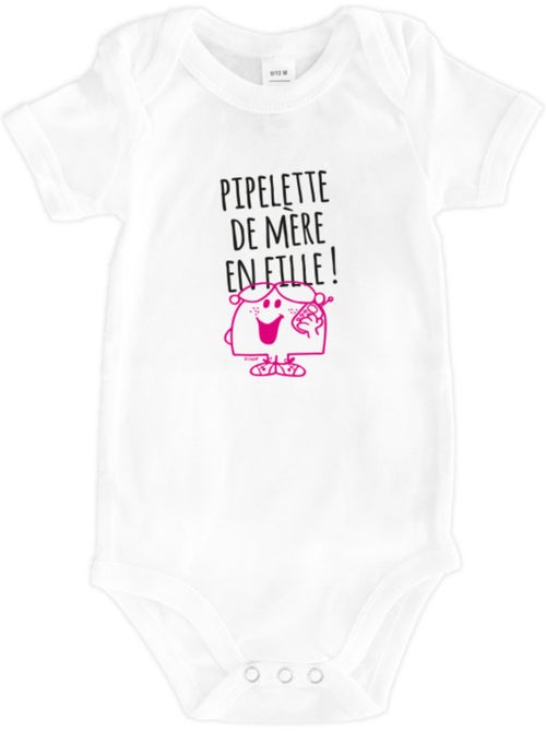 Babybody PIPELETTE DE MÈRE EN FILLE - Kiabi Babybody PIPELETTE DE MÈRE EN FILLE - Kiabi