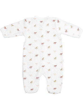 Babyboxpakje met trendy schommelpaardjesmotief