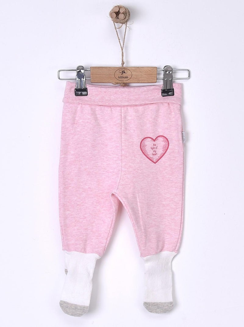 Babybroek in biologisch katoen "active", stijl en comfort Roze - Kiabi