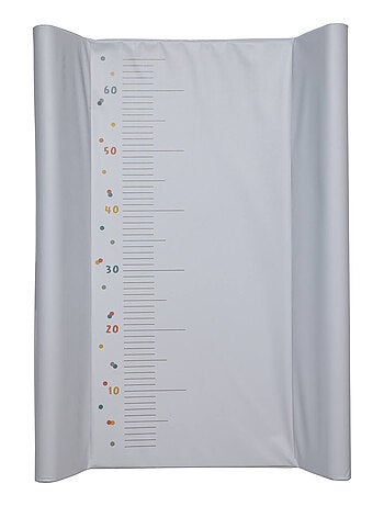 Babycalin - ultralichte verschoontafel met stippen 50 x 70 cm - 100% pvc - grijs