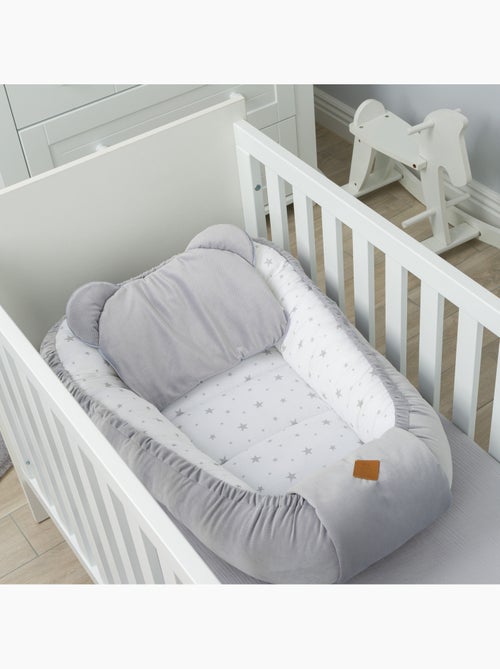 Babycocon gewatteerd met fluweel - nestje als bedverkleiner, stella - Kiabi
