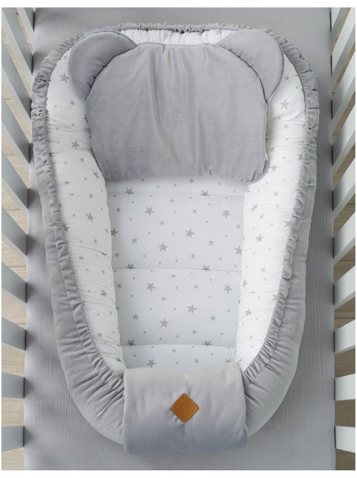 Babycocon gewatteerd met fluweel - nestje als bedverkleiner, stella - Kiabi