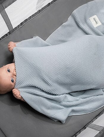 Babydeken en doek van natuurlijke bamboe LIONELO