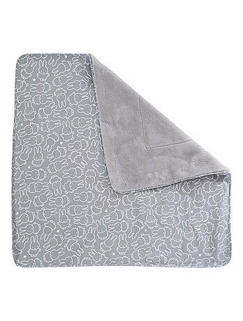 Babydeken van katoenjersey en fleece 'Miffy®' ROBA