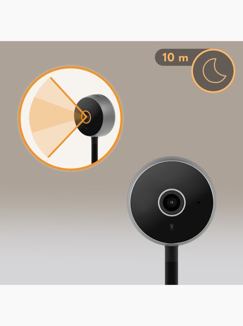Babyfoon LIONELO Babyline Smart – HD – Wi-Fi – Tweerichtingscommunicatie – Nachtzicht – USB - Kiabi Babyfoon LIONELO Babyline Smart – HD – Wi-Fi – Tweerichtingscommunicatie – Nachtzicht – USB - Kiabi