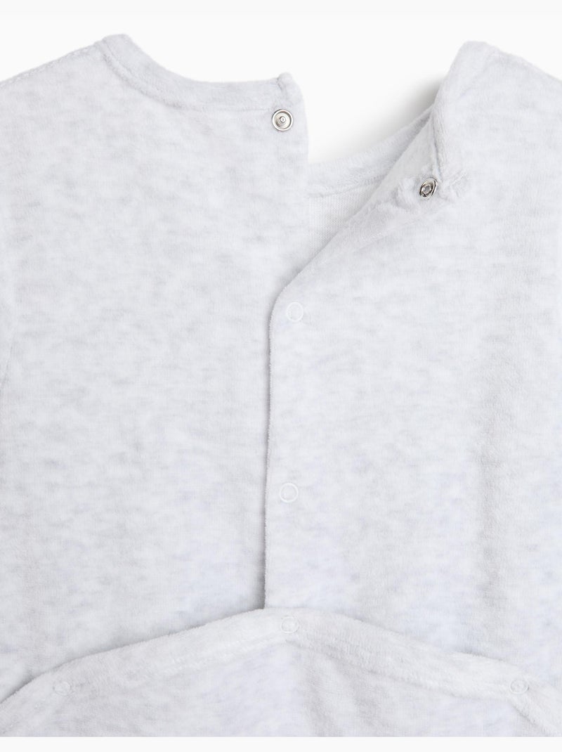 Babygrow, mo fashion Gris - Kiabi