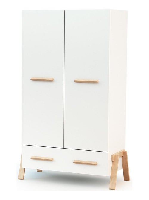 Babykamerbed, commode en houten canaille kledingkast - Kiabi Babykamerbed, commode en houten canaille kledingkast - Kiabi