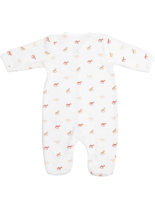 Babykruippakje met trendy hobbelpaard motieven - Kiabi Babykruippakje met trendy hobbelpaard motieven - Kiabi